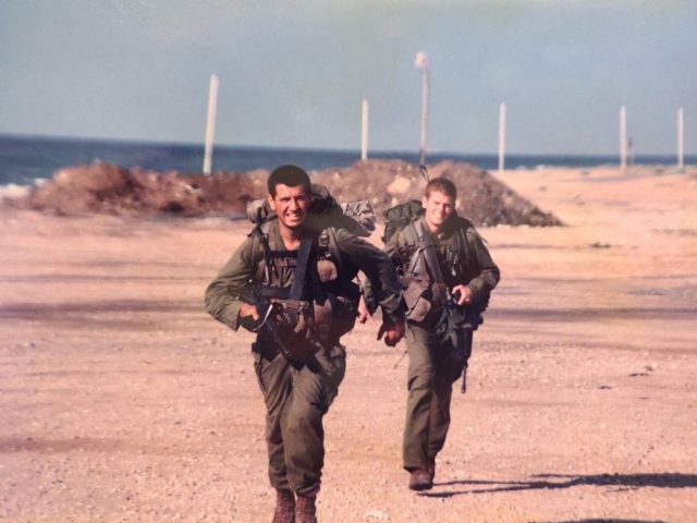 סא"ל מחמוד חיר אל-דין באימונים (דובר צה"ל)