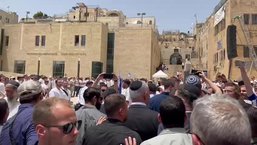 נתניהו בכותל