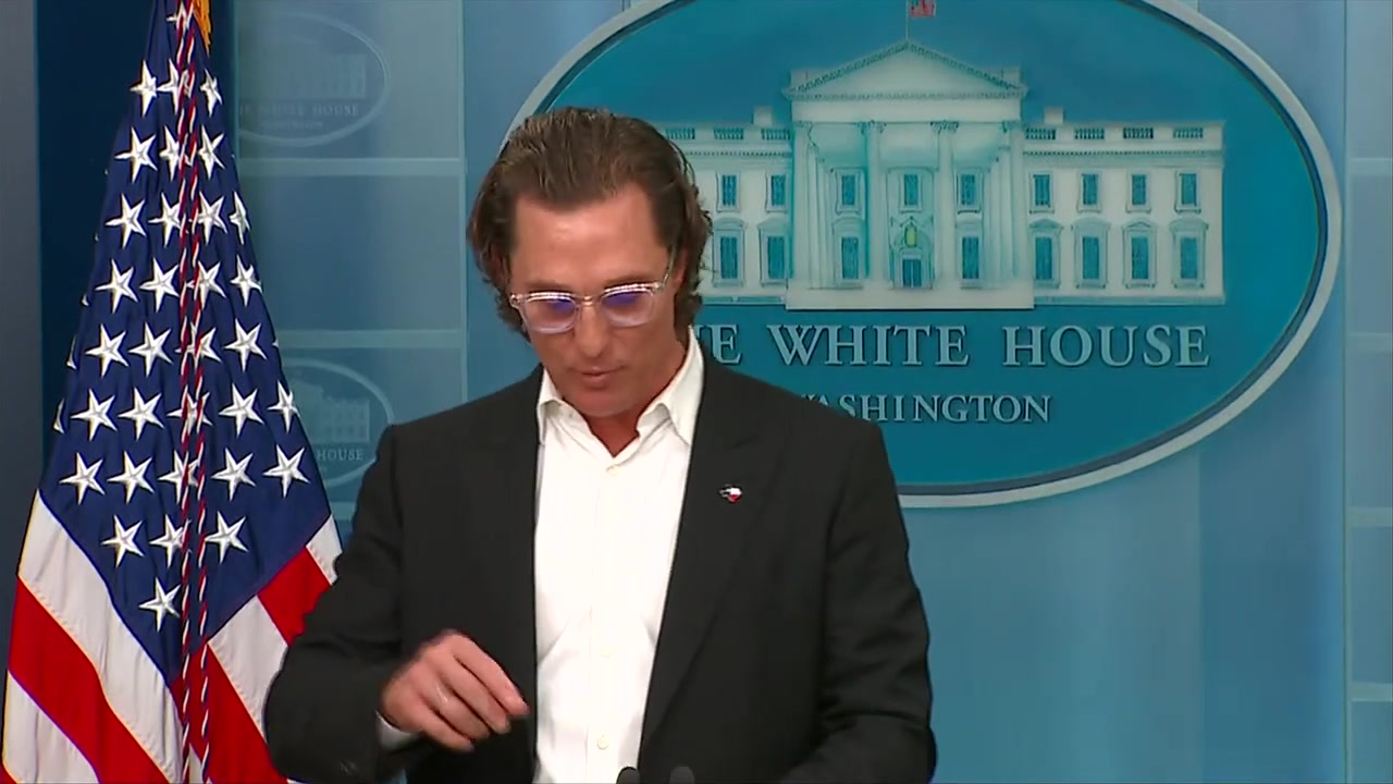 WATCH_ Matthew McConaughey discusses Uvalde victims, calls for gun control measures at White House