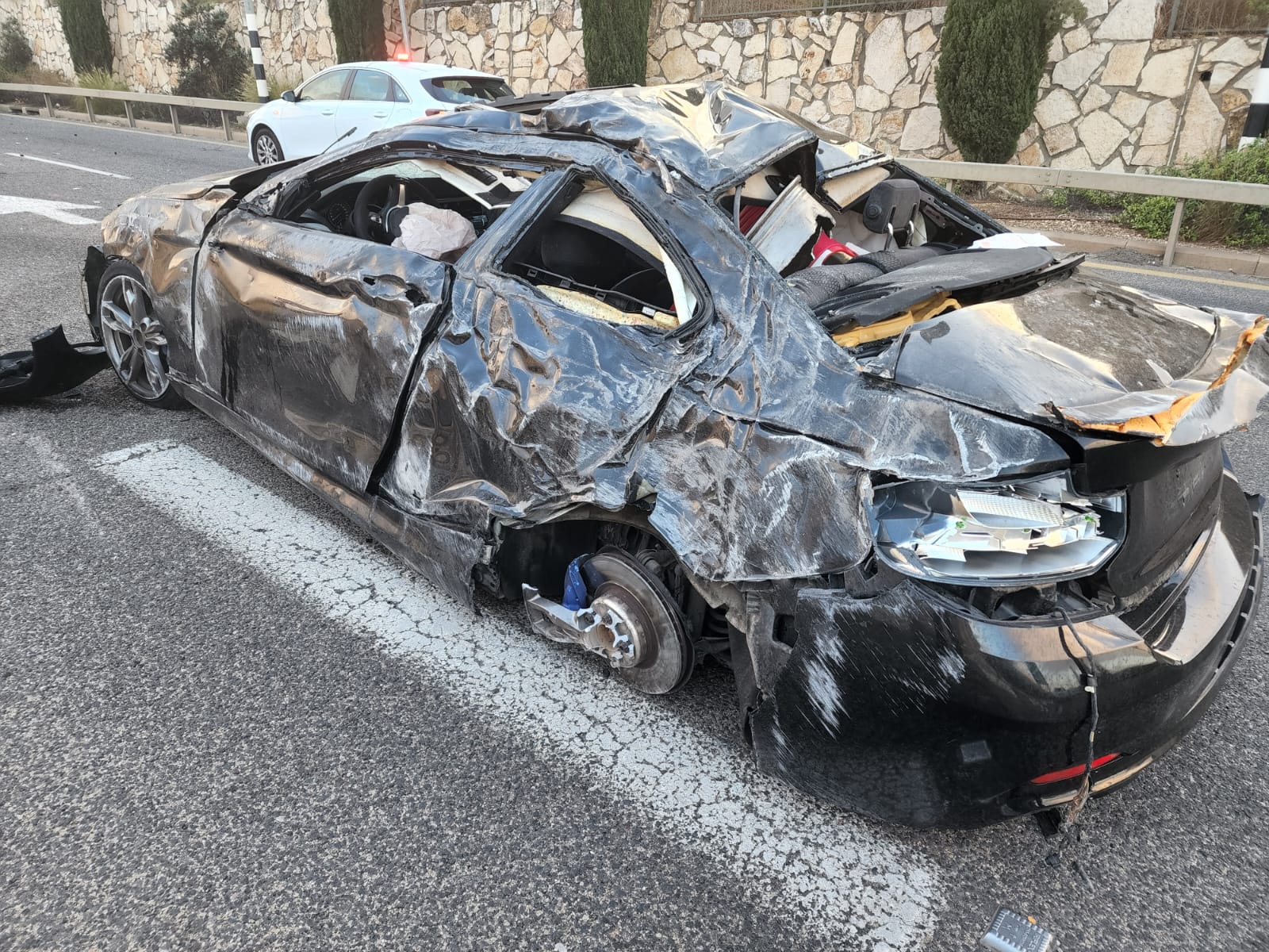 תאונה קטלנית ליד עכו: בן 20 נהרג; 5 נוספים נפצעו
