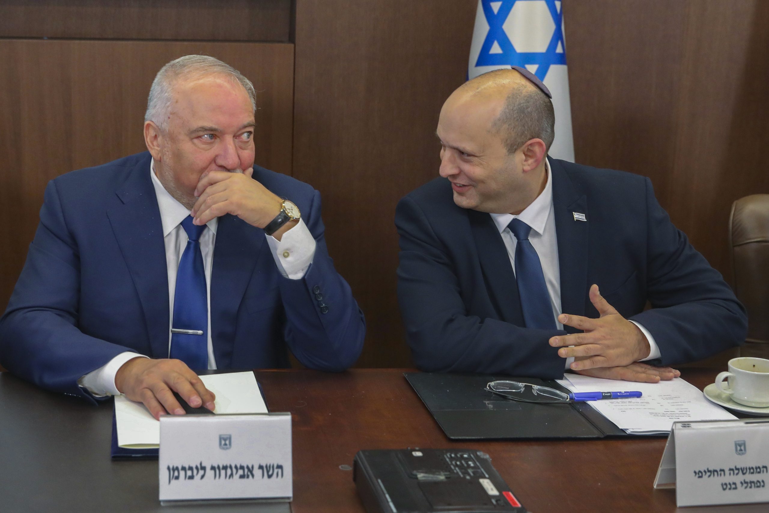 ליברמן על פגישתו עם בנט: "אין שום משא ומתן"