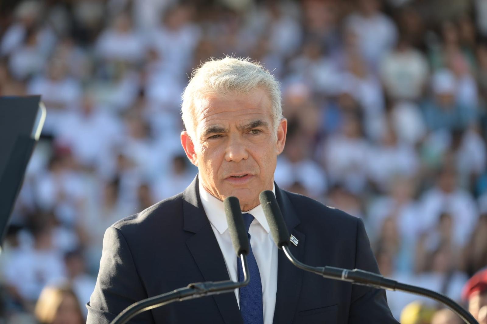לפיד בירך את איזנקוט: "יתרום לחיים הציבוריים"