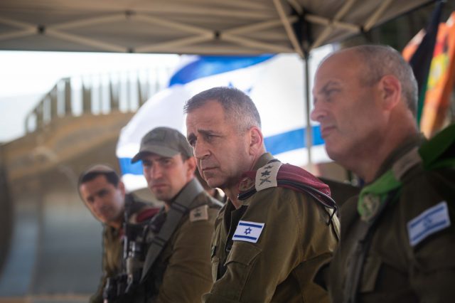 הרמטכ"ל בסיור בחטיבת יהודה (דובר צה"ל)