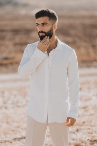 נמסנו: אליעד נחום וארוסתו בצילומי זוגיות פוטוגניים במיוחד
