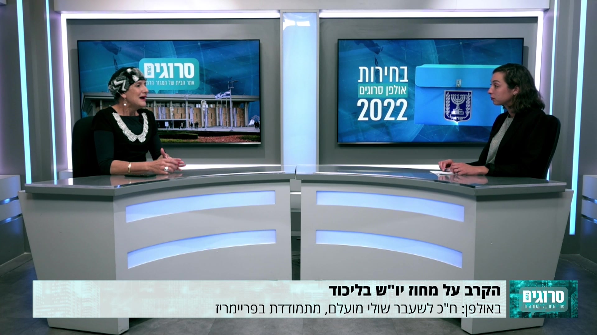 שולי מועלם ראיון באולפן סרוגים 02.08