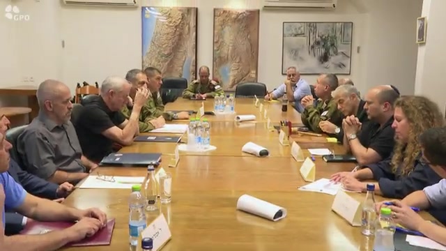 לפיד גנץ קבינט