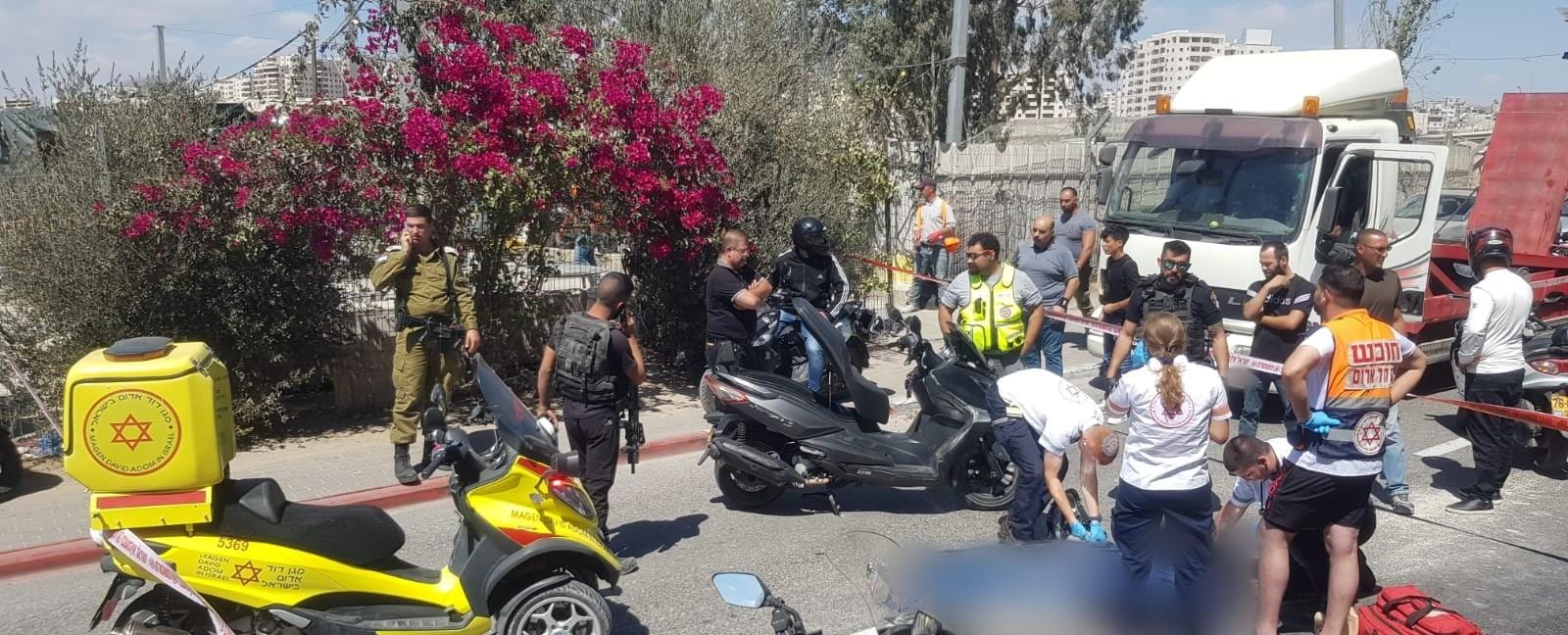 תאונת דרכים קטלנית בין רוכב אופנוע למשאית
