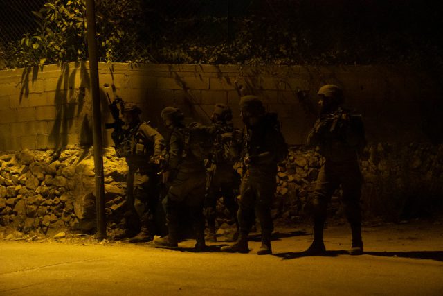 פעילות צה"ל הלילה