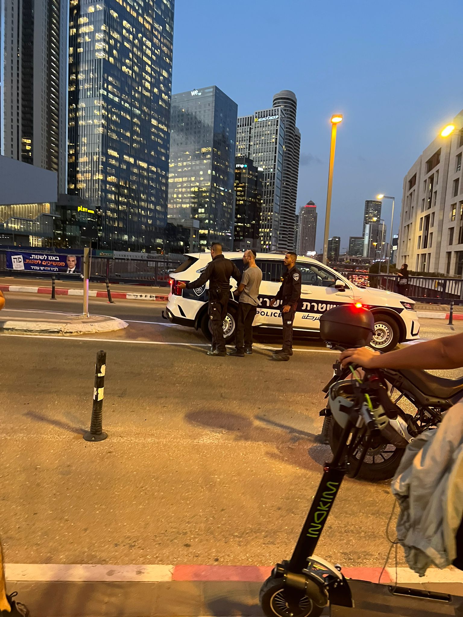 יש עתיד טוענים: "הותקפנו על ידי פעיל ליכוד"