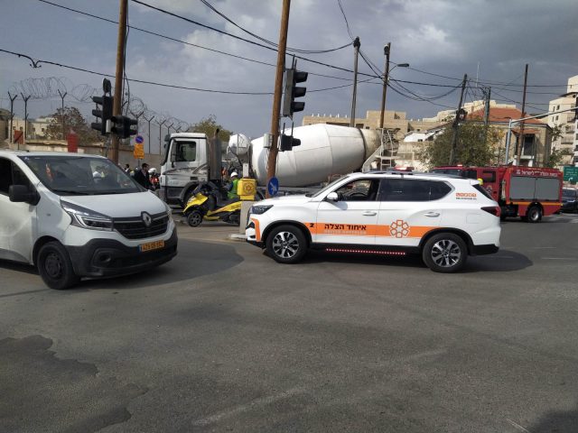 זירת התאונה