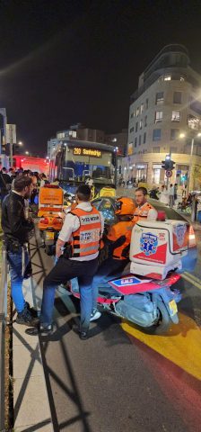 שוב: תאונה קשה בירושלים; הולך רגל נפצע