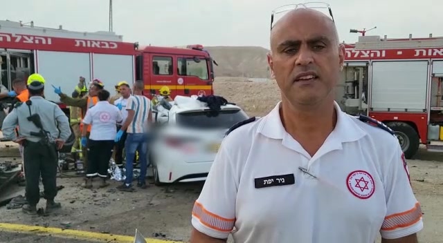 תאונה ערבה מדא