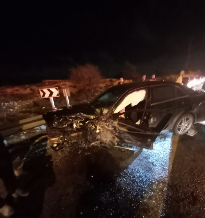5 פצועים בתאונה קשה בגוש עציון