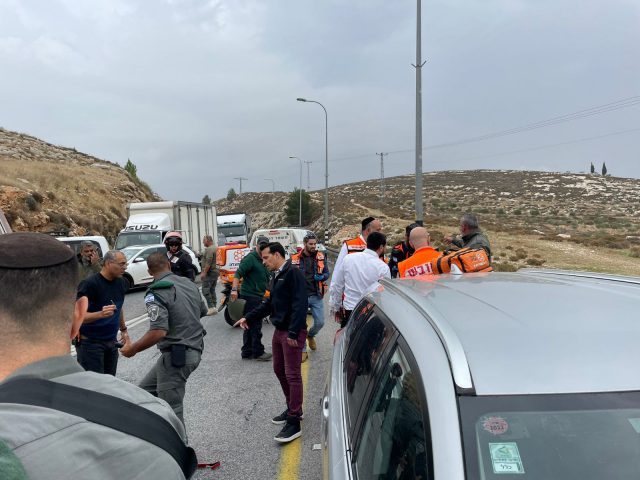 זירת הפיגוע (דוברות איחוד הצלה)