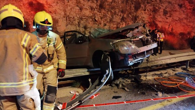 תאונה קטלנית בבנימין: התהפך עם רכבו ונהרג