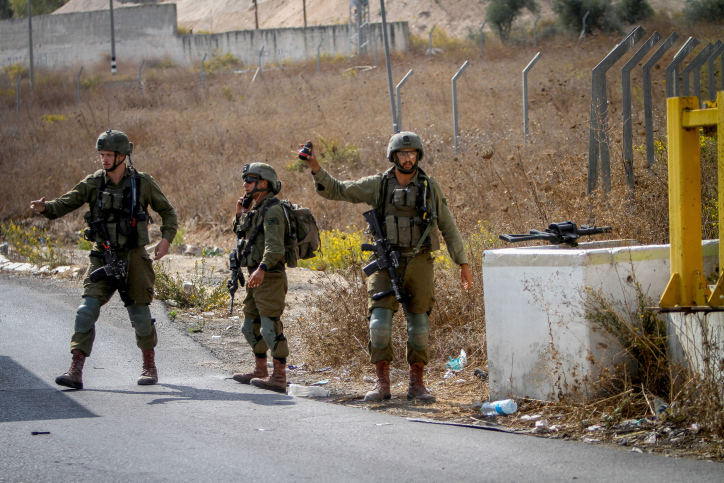 פיגוע בחווארה: 2 לוחמים נפצעו, המחבל נוטרל
