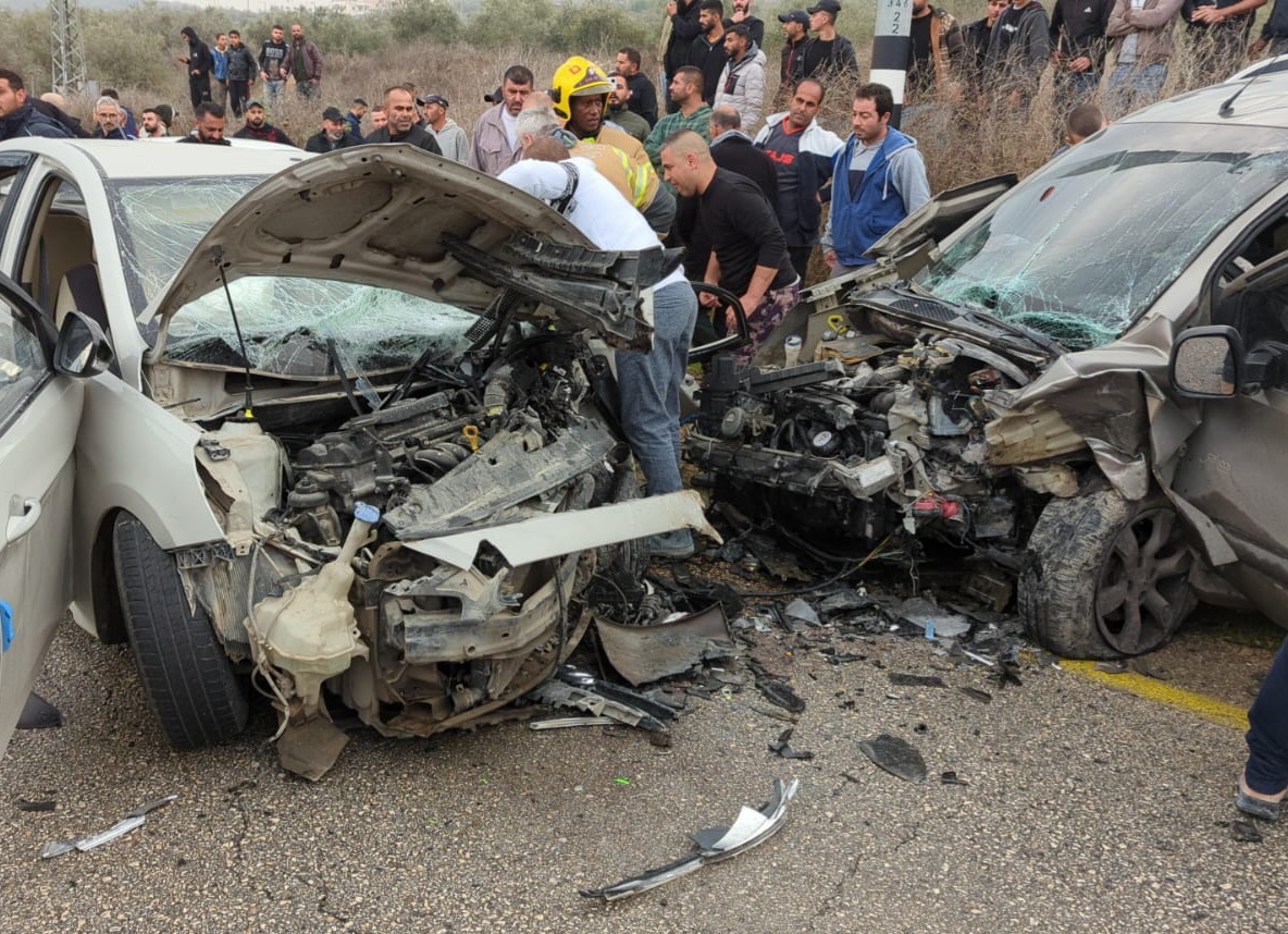 5 פצועים בתאונה קשה בשומרון; מסוק הוקפץ לזירה