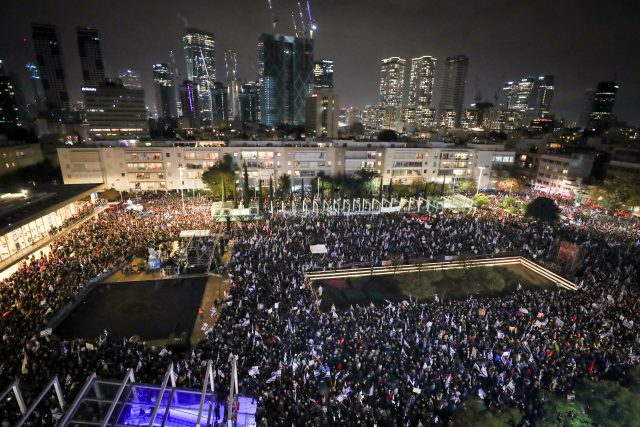על פי ההערכות בהפגנה השתתפו כ-80 אלף בני אדם