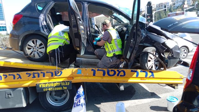 תאונת דרכים ביקנעם (דוברות זק"א)