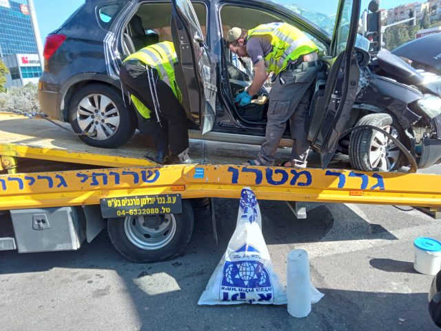 תאונת דרכים ביקנעם (דוברות זק"א)