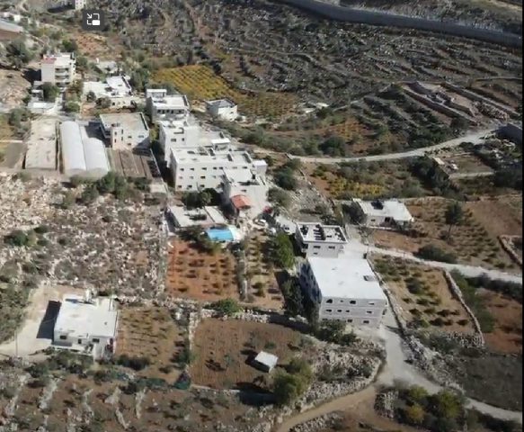 צילומי אוויר של האזור סביבו הוגשה העתירה