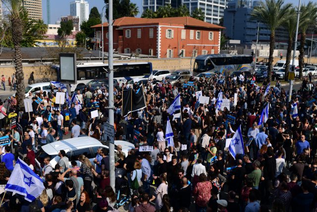 אלפי עובדי הייטק הפגינו בתל אביב: "זו אזעקת אמת"