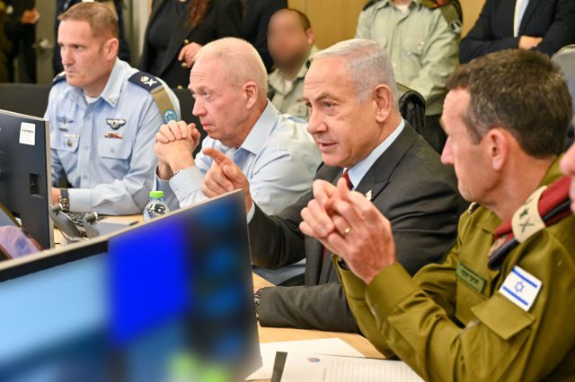 נתניהו בתרגיל