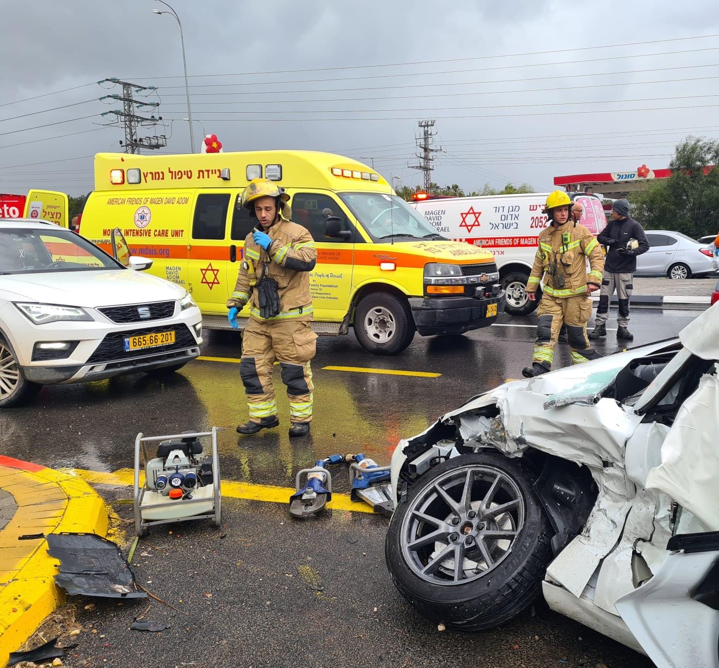 תאונה קטלנית בדרום: שני פצועים והרוג במקום