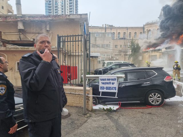 שריפה ברחוב הרב אג"ן בירושלים, אין נפגעים