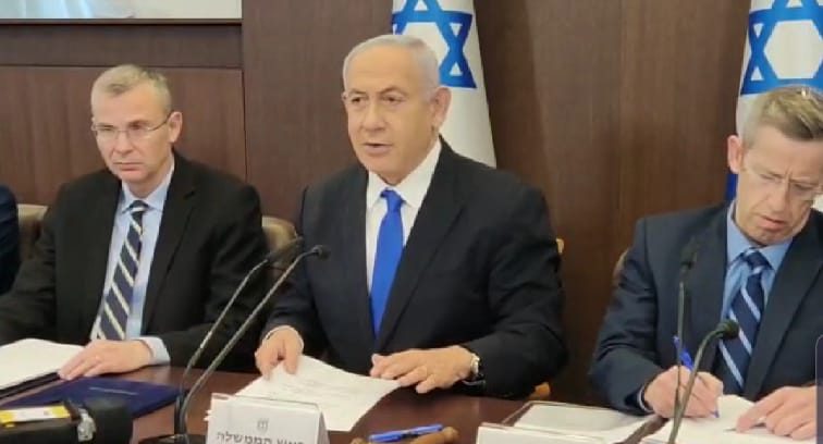 נתניהו: "צריך להפסיק לדבר על דם ברחובות"