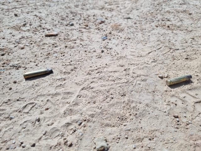 הכדורים שנורו סמוך למתיישבים