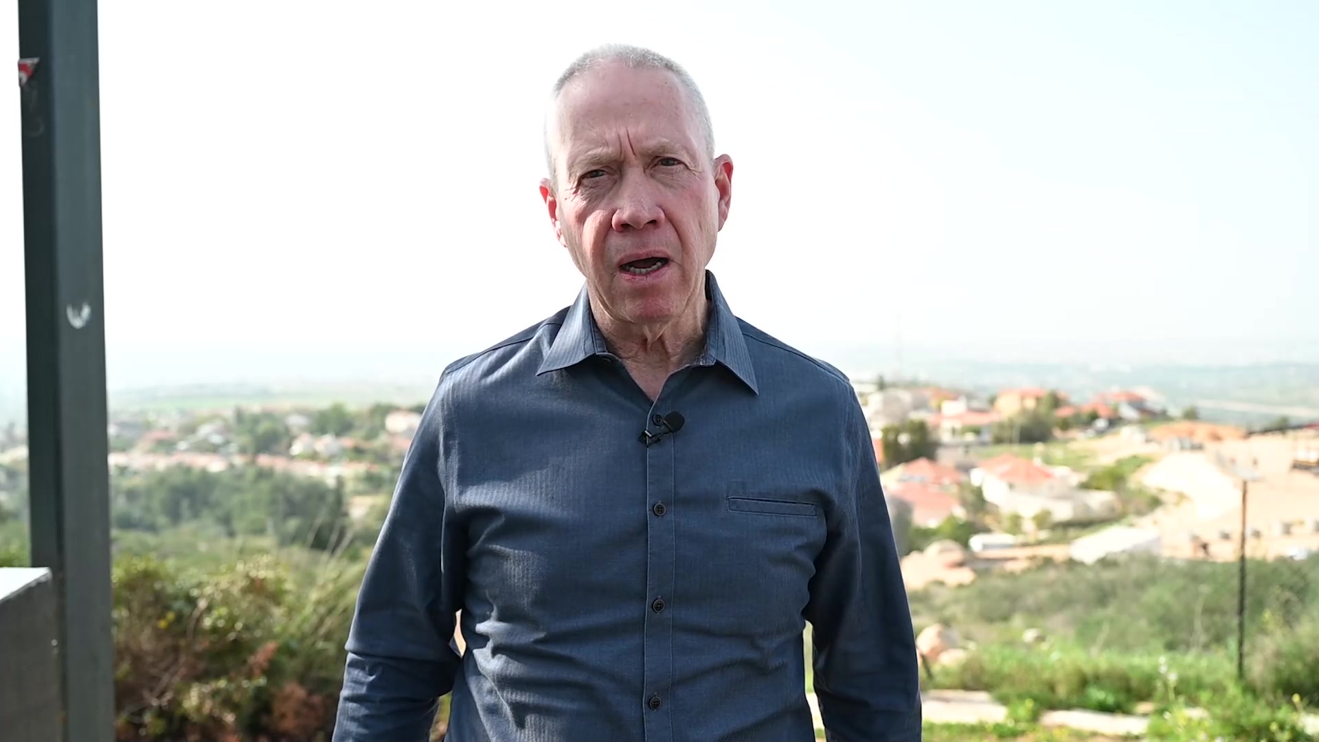 סינק שר הביטחון גלנט בגזרת איוש
