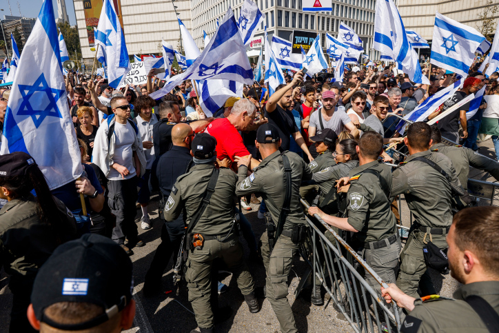 "האנרכיסט הראשי בן גביר": מכת"זית בדרך לאיילון