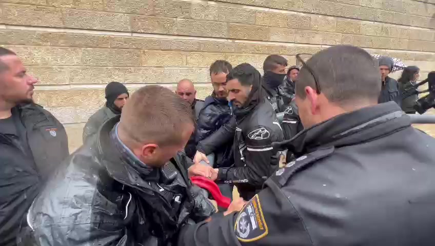 מעצר מפגינים