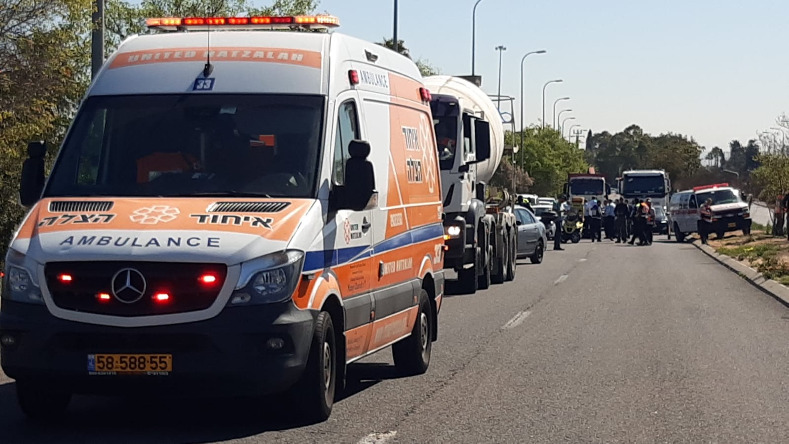 ביה"ח אסף הרופא מעדכן על מצב הפצועים בפיגוע