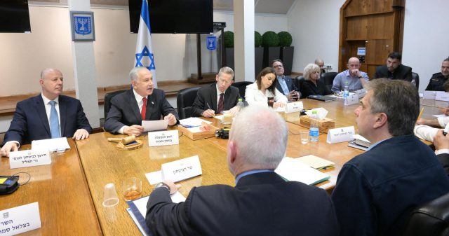 ישיבת הקבינט: דרעי לא הגיע, בן גביר שוב הוסתר