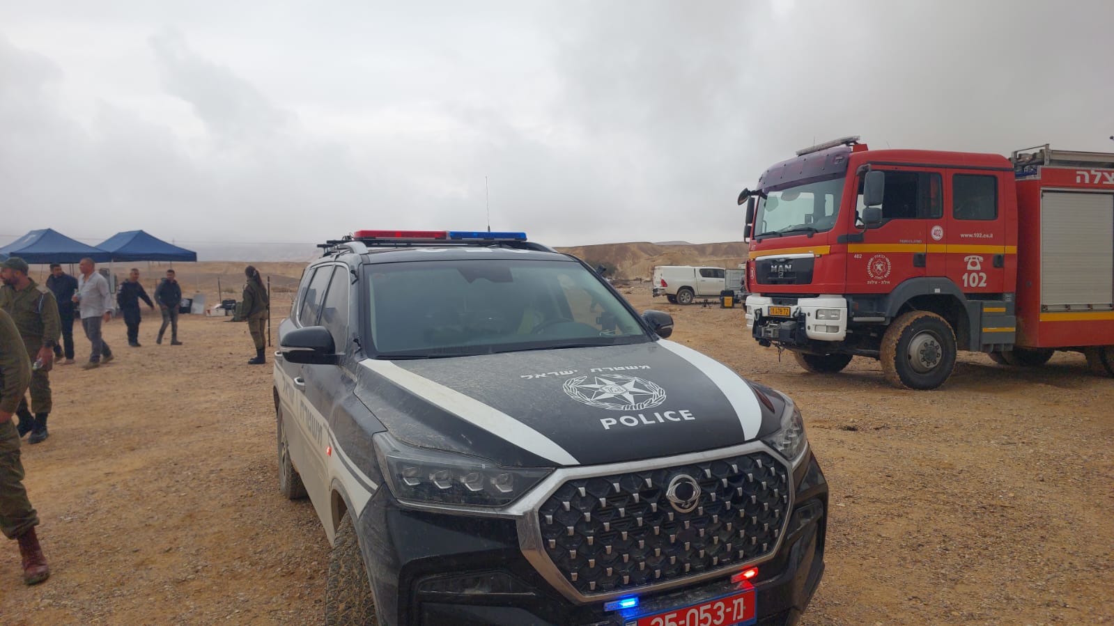 הדרמה בדרום: נעדרת אחת אותרה; החיפושים נמשכים