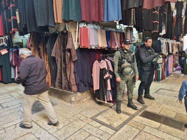 העיר העתיקה בירושלים (צילום ארכיון: דוברות המשטרה)