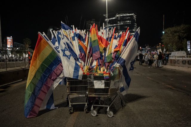 השבוע ה-15: ההפגנה נגד הממשלה בתל אביב. תיעוד