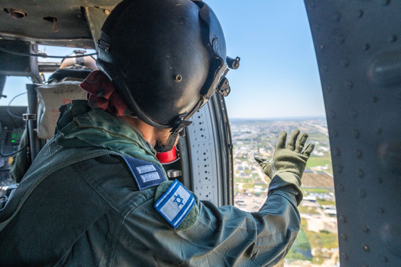 פספסתם? כך נראה המטס הגדול ביותר של חיל האוויר