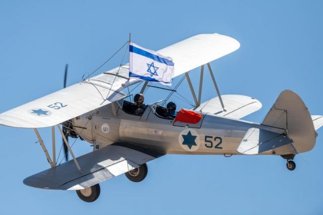 פספסתם? כך נראה המטס הגדול ביותר של חיל האוויר