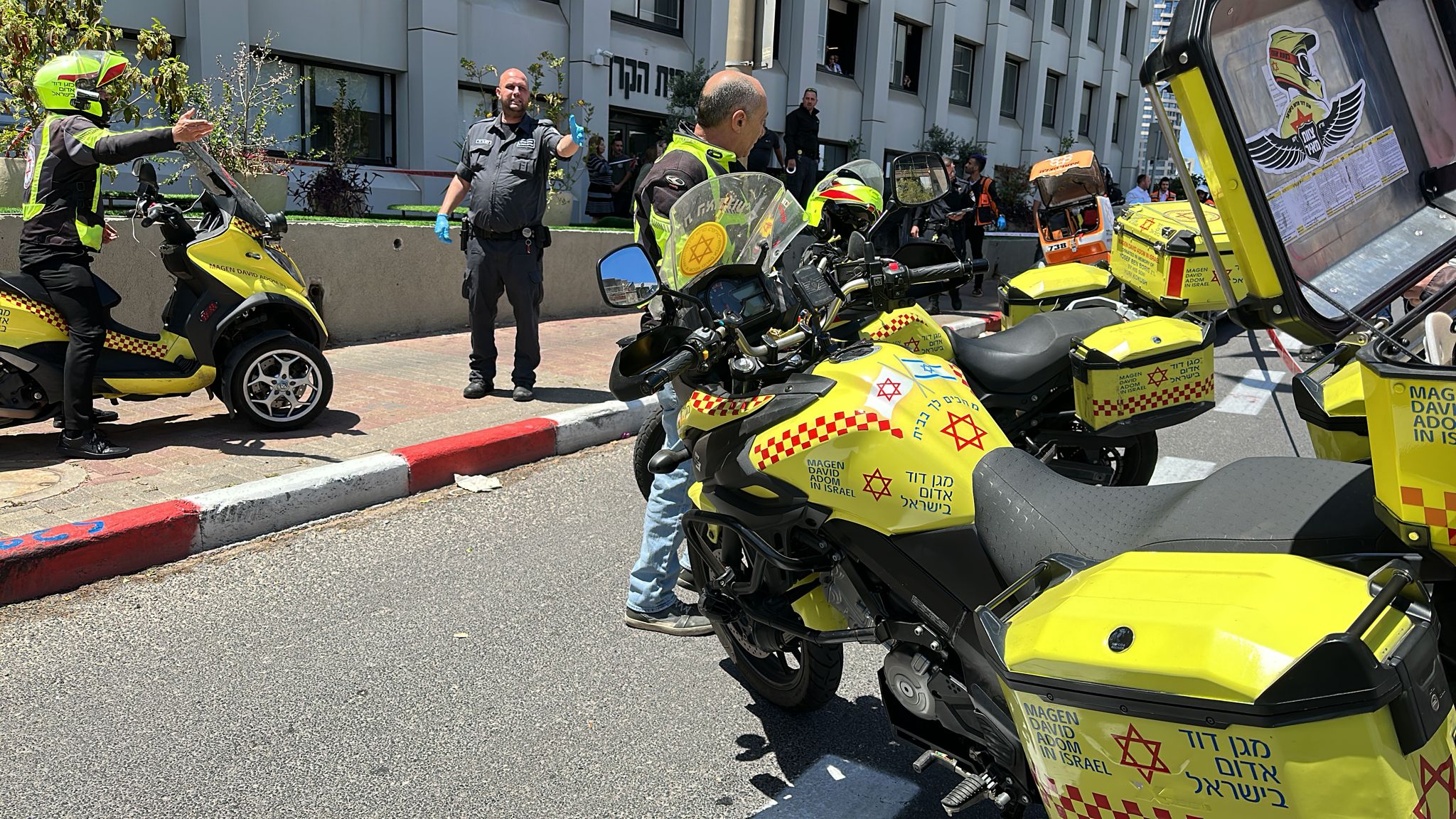 בגלל ויכוח בכביש: גבר כבן 40 נדקר ברמת גן