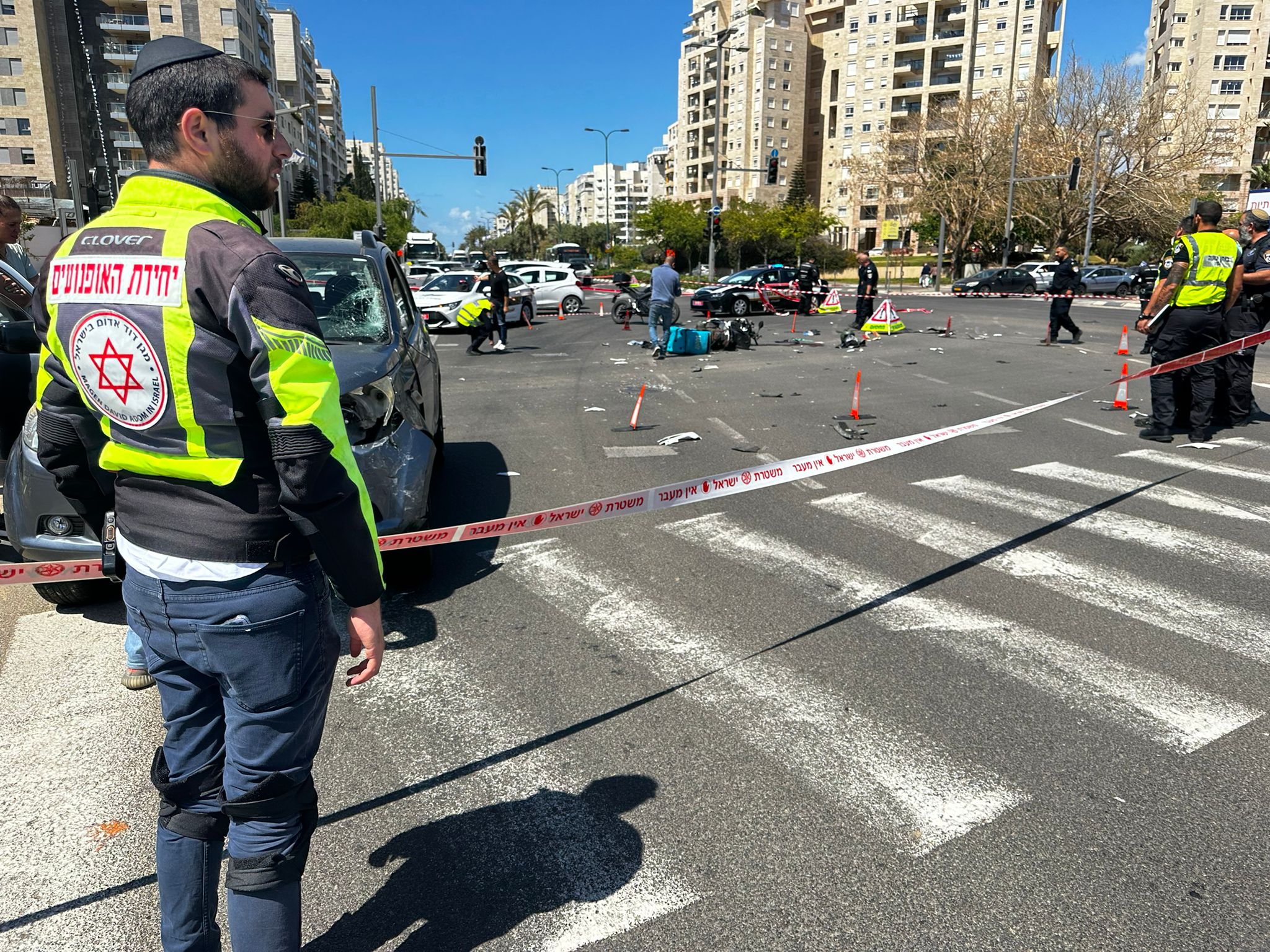 תאונה קטלנית בת"א: רוכב קטנוע בן 35 נהרג