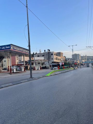 בפעם השנייה: צה"ל סגר את כביש חווארה