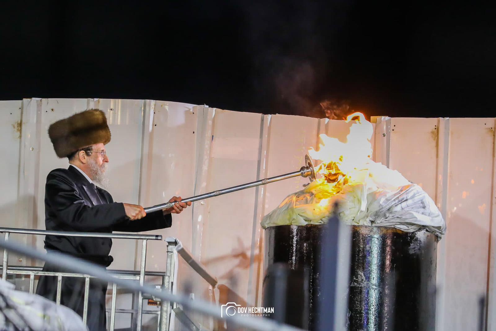 גלריה: ההדלקה הראשונה במירון ל"ג בעומר תשפ"ג