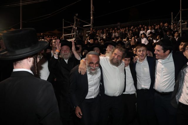 גלריה: ההדלקה הראשונה במירון ל"ג בעומר תשפ"ג