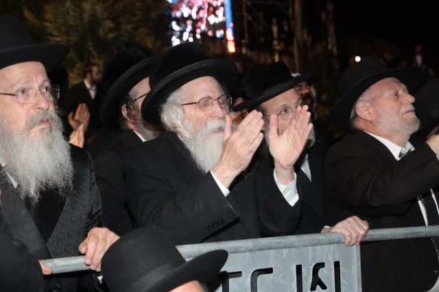 גלריה: ההדלקה הראשונה במירון ל"ג בעומר תשפ"ג