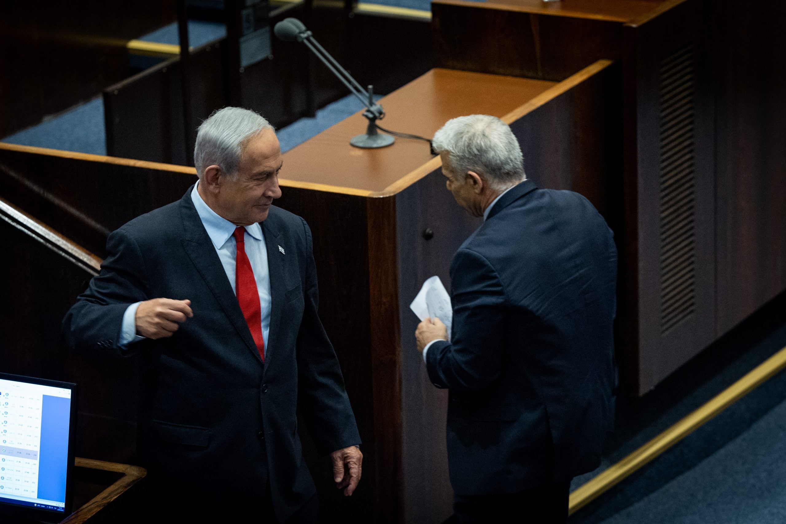 נתניהו ולפיד, ארכיון