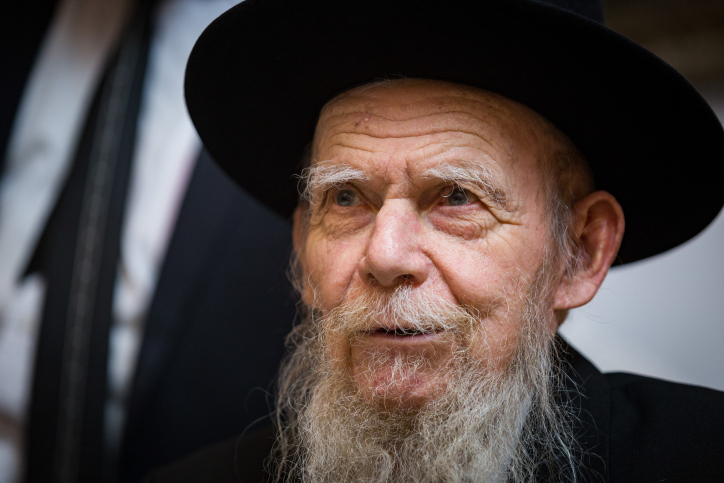 ברוך דיין האמת: הרב גרשון אדלשטיין הלך לעולמו