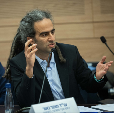 תומר נאור מהתנועה לאיכות השלטון. צילום: (יונתן זינדל\פלאש 90)